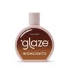 Glaze Super Brilho para Cabelos, Gloss Tonalizante Para Cabelos Castanhos, 6,4 Fl Oz - Mechas Quentes Cacau Para Cabelos com Mechas