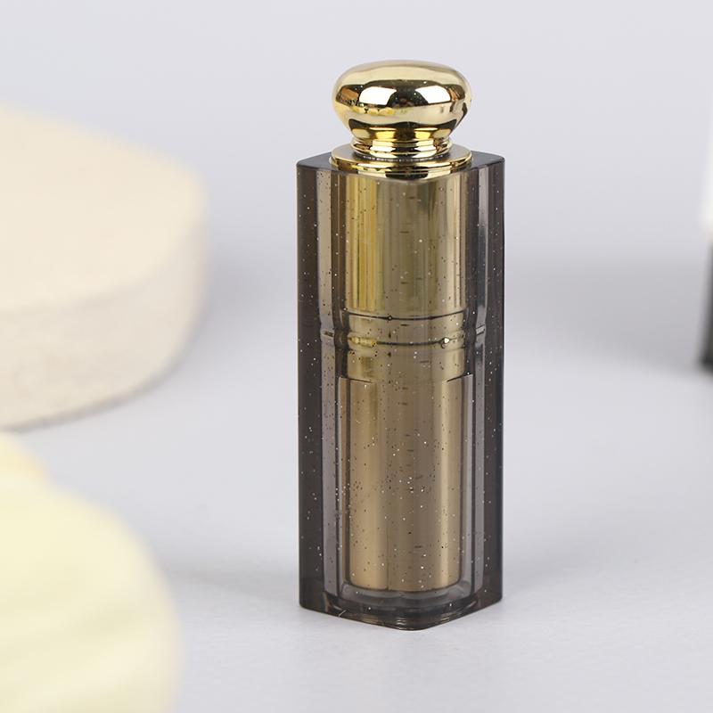 14g Refillable Lipstick Tube With Cap Plastic Lip Balm Container Empty DIY Cosmetic Ointment Containers Sample Travel Bottle