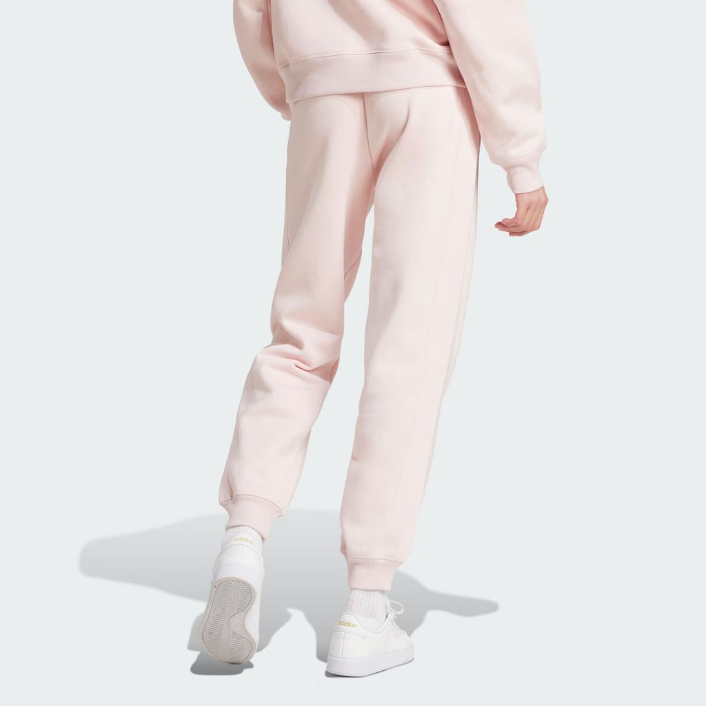 New Adidas SIGNATURE PRINT FLEECE JOGGERS Knitted Sports Pants Women's Pink IY1472