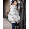 Mokana Women's Elegant Long-Sleeve Down Jacket MKNJD3167
