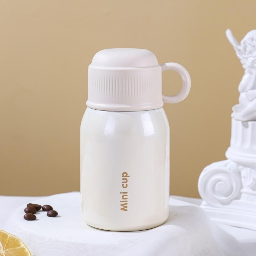 Stainless Steel Vacuum Flask Double Layered Mini Pocket Cup Portable Sports Water Bottle  Travel