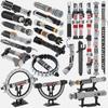 MOOXI Lightsaber MOC Bricks Set Dueling Blaster Laser Movie Space Wars Light Sword Hilt DIY Building Block Weapon Kids Toys Gift