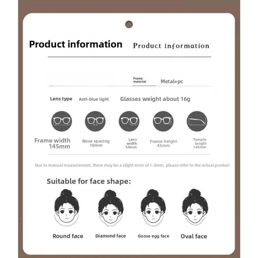 Men's Business Reading Glasses Popular HD Comfortable Anti-blue Light Glasses for Women Fashionable Far Sight Eyeglasses To+4.0