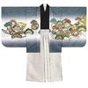 Kimono Full Set and Eba A Hawk Drum Gray Narihira [KYOETSU] 5-Year-Old Boy's Shichi-Go-San Set, (Haori Hakama), 753, ((06) - + Diamond)