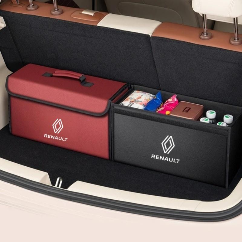 2026 Heiß Für Renault Radkappen Auto Kofferraum Aufbewahrungsbox Organizer Faltbare Behältertasche Für Renault RS Megane 2 3 Twingo Clio Captu