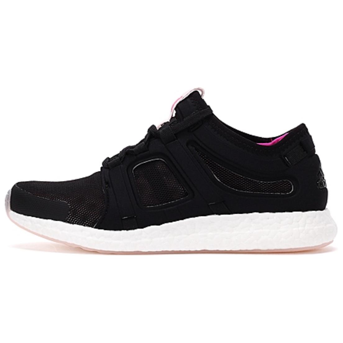 

New Adidas Slip Resistant Abrasion Resistant Low top Running Shoes Women s Black S74471 36.5