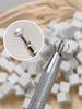 100pcs Mini Sponge Blocks With 4-Claw Tweezer, Nail Art Gradient Color Sponge, Gradient Nail Polish Tools