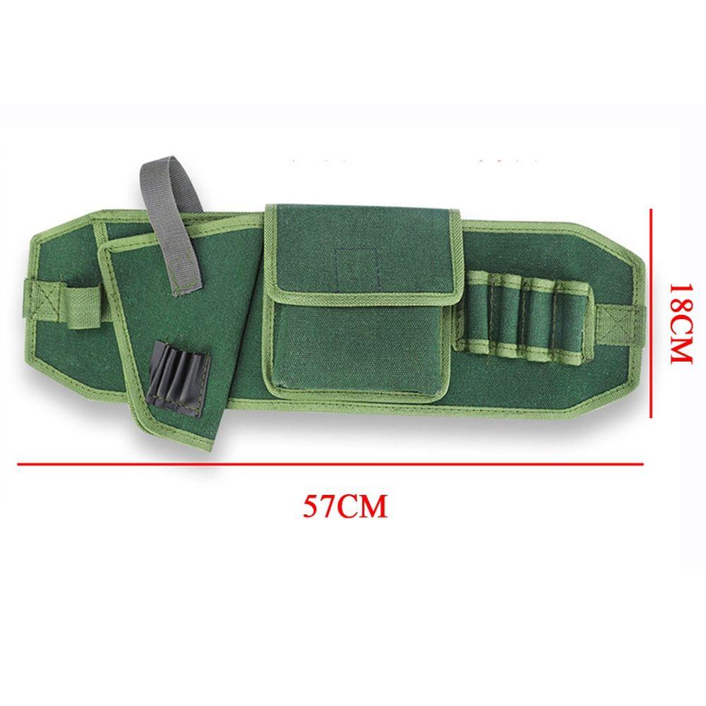 Durable Waist Bag Multi-Pocket Tool Pouch Bag Tool Bags Repair Tool Kit Screwdriver Kit Holder