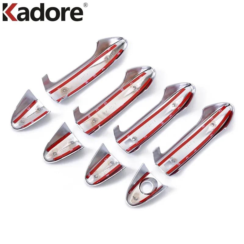 Door Handle Cover Trim For Ford Ecosport 2013 2014 2015 2016 Chrome Car Side Door Handles Catch Cap Frame Overlay Accessories