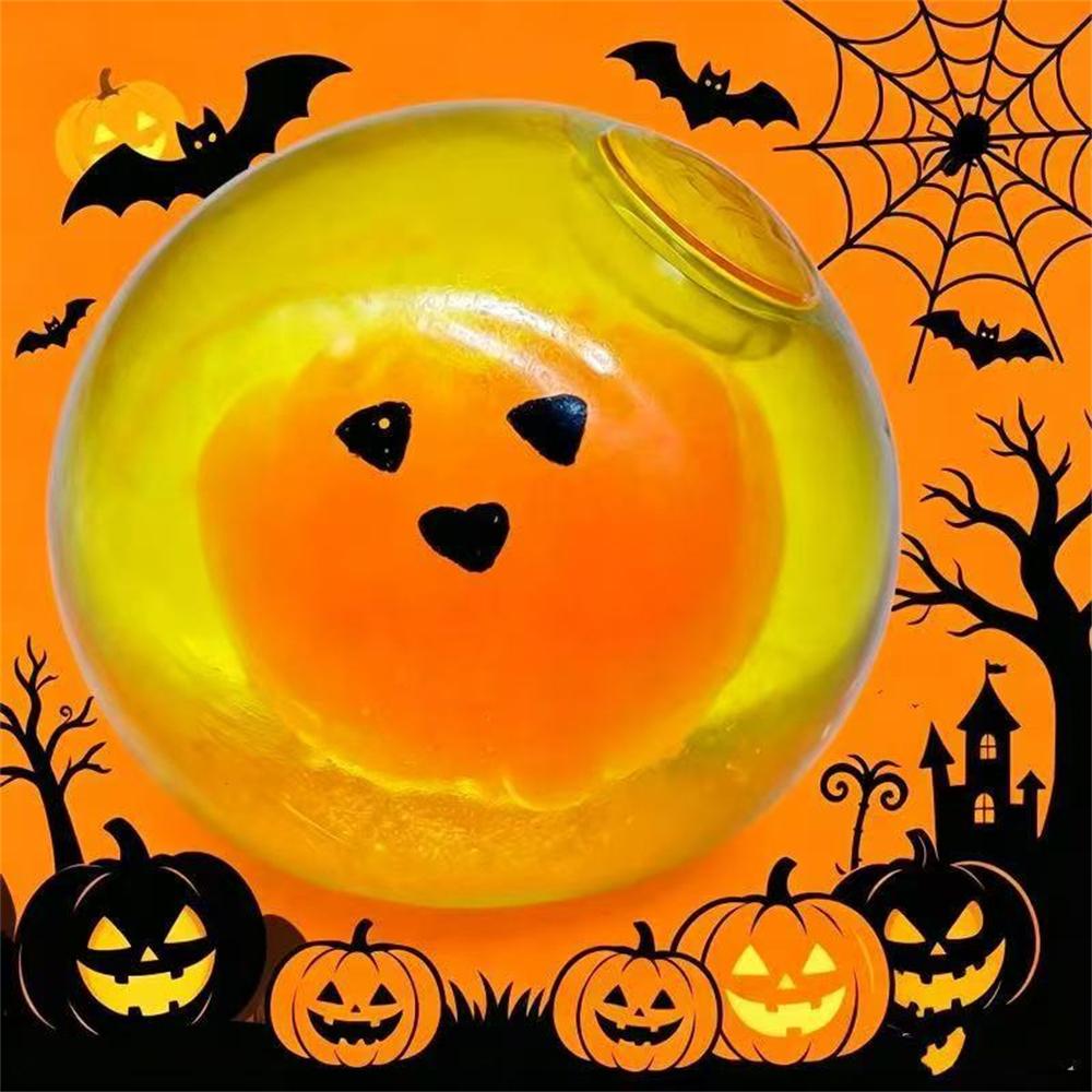 Pumpkin-Headed Ghost Squeezes Toysto Sensory Lrritability Toys And Relaxation Gifts For Children And Adults