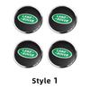 NEW 4pcs 62mm Car Wheel Center Cap Logo Hub Badge Rims Cover Land Rover Discovery 3 4 R4 LR2 Range Rover Evoque Sport Dander 2 3 XS1