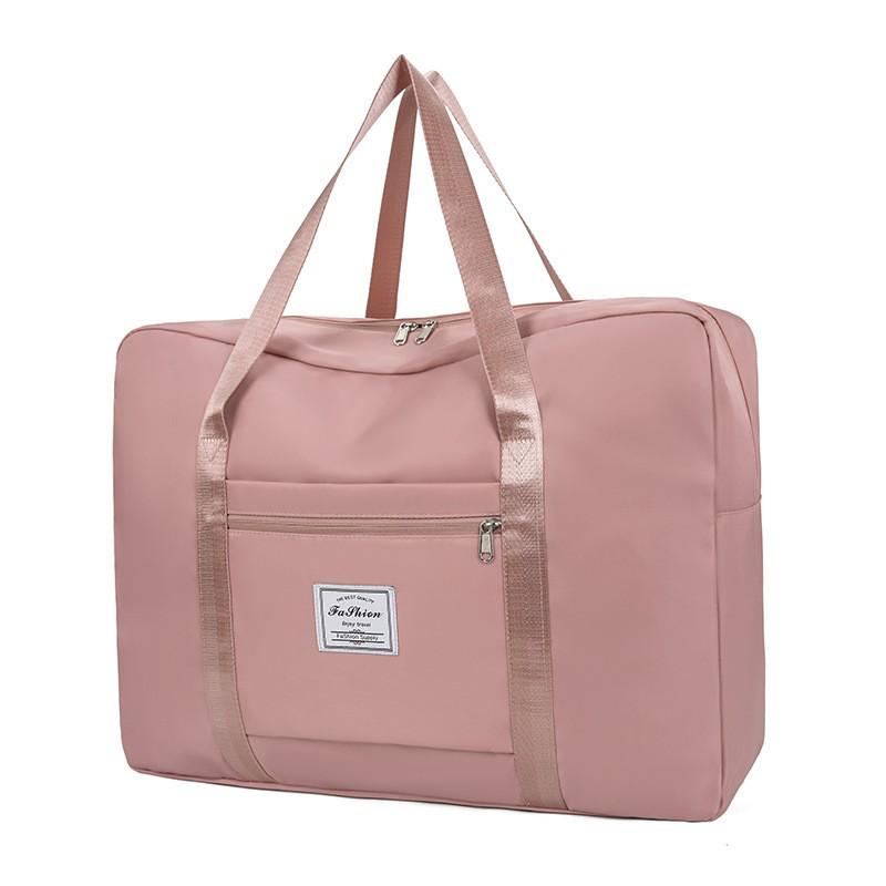 

Foldable Travel Bag: Large Capacity Handbag for Short Trips and Hospital Use Small 36*29*14cm розовый