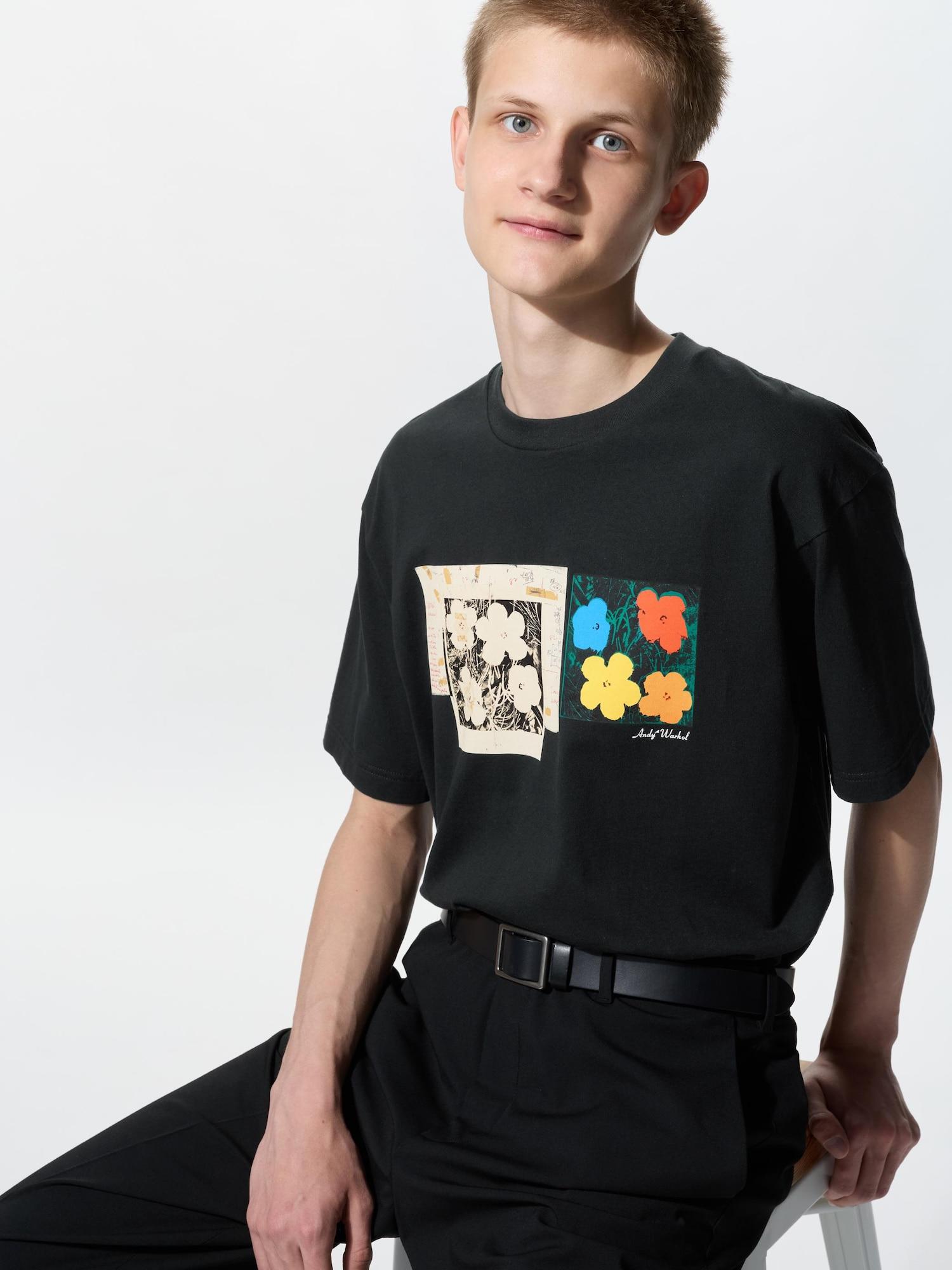 Uniqlo Andy Warhol UT Graphic T B 09 BLACK/MEN XS