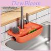 Stainless Steel Kitchen Sink Draining Rack With Nonslip Mat For Countertop Storage