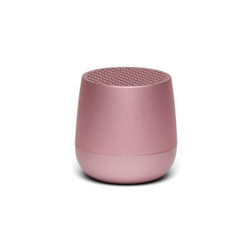 Enceinte sans fil Bluetooth - Lexon - Mino+ - Rechargeable par induction - Couleur Rose - Bluetooth 5.0