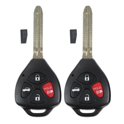 Jingyuqin HyQ12BBY 314.4 Mhz ID67 3/4 Buttons Car Remote Key for Camry Avalon Corolla Matrix RAV4 Yaris Venza tC/xA/xB/