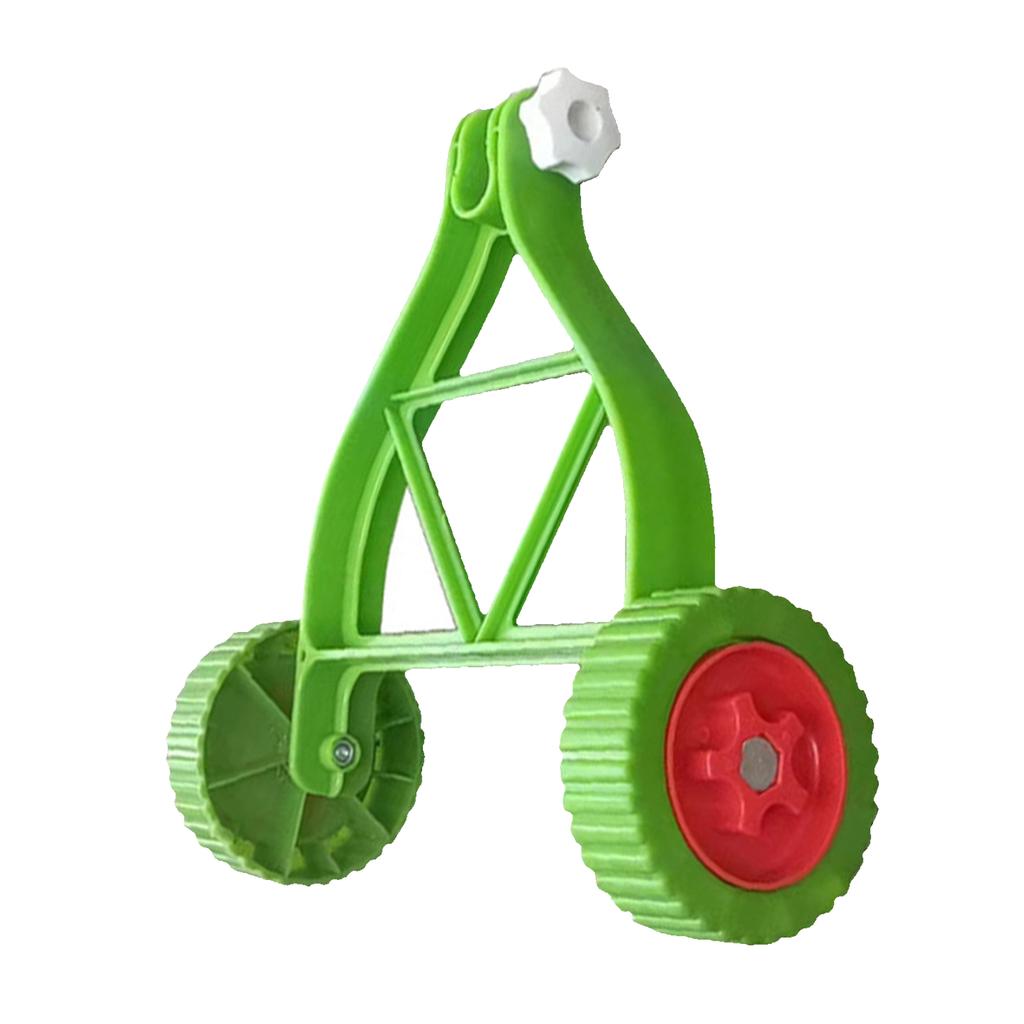Labor Saving Auxiliary Wheel of Lithium Ion Mower Adjustable Support Wheels Set for Cordless Grass Trimmer