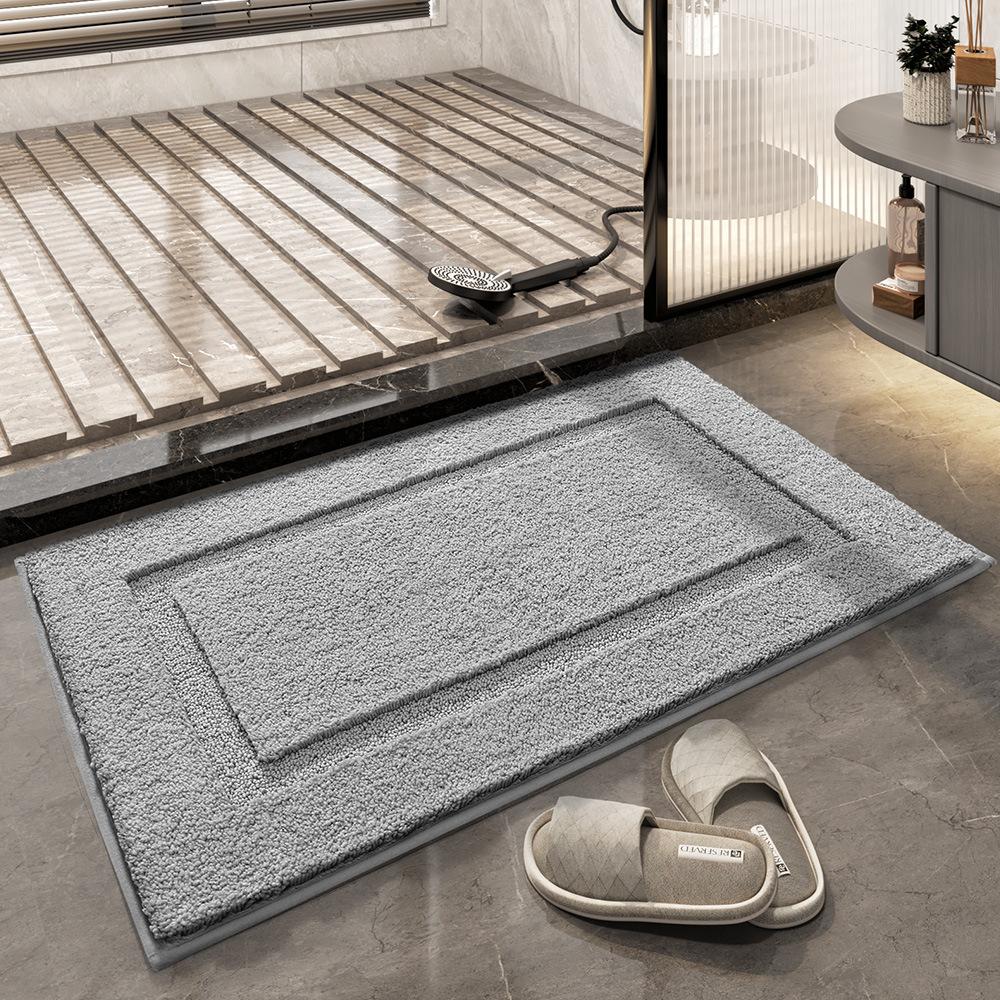 2026 Simple Striped Door Mat, Door Mat, Carpet, Bathroom, Non-slip Absorbent Foot Mat, Quick Drying