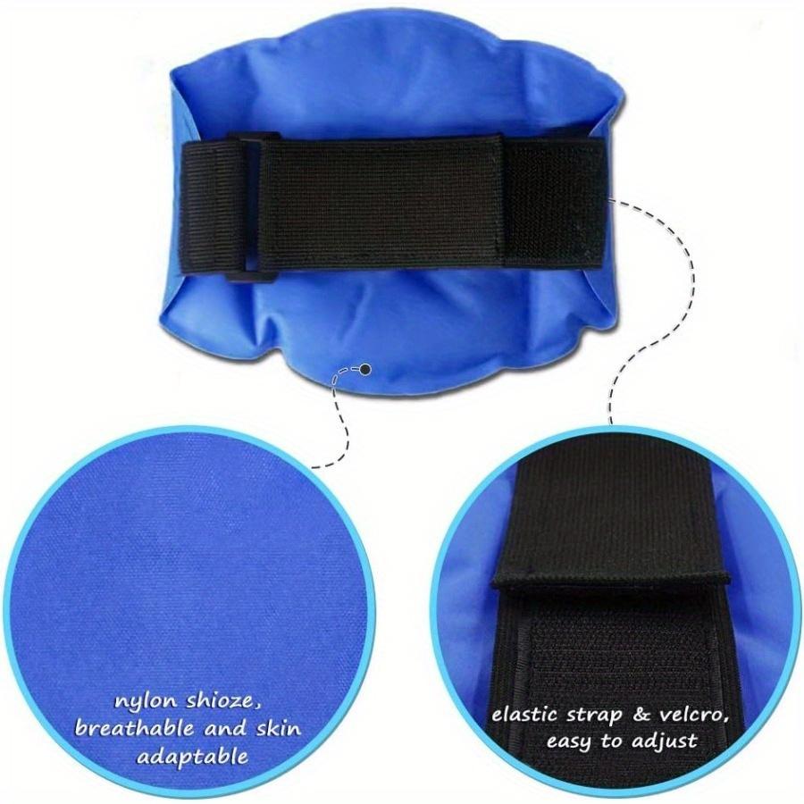 Knee Ice Pack for Injuries, Reusable Knee Cold Gel Pack Wrap Around Knee Cold Hot Compress for Knee Replacement Surgery Recovery