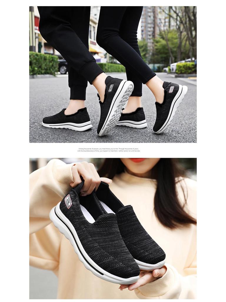 2026 Spring Women's Breathable Soft Sole Slip-On Walking Shoes for Women & Couples