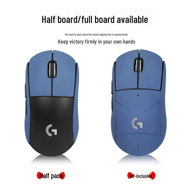 Logitech G Pro Wireless GPW2 Gen 2 Anti-Slip Suede Volledige Dekking Zweetbestendige Muis Sticker