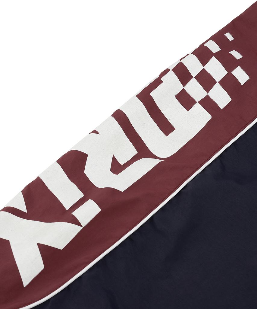 DRIX Contrast Piping Racing Pants_Navy