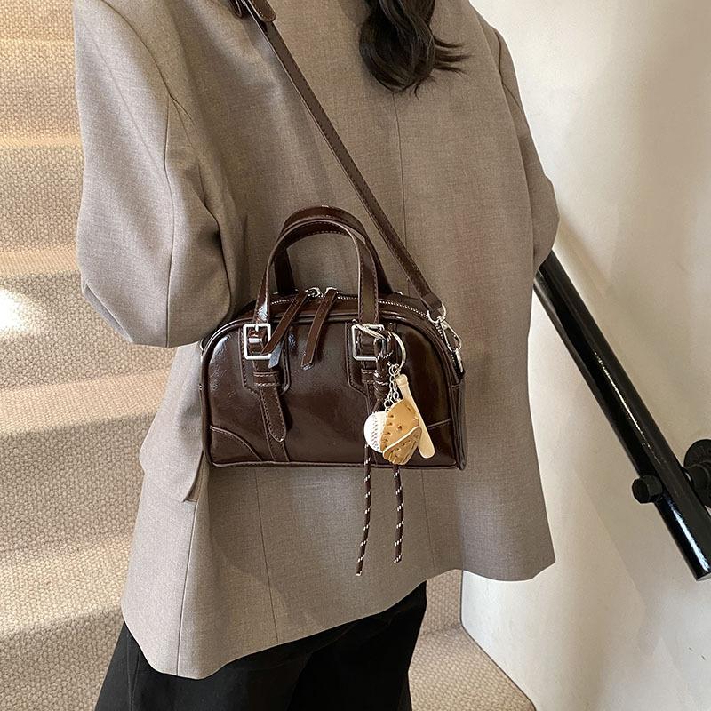 Trendy texture popular bag hand bag versatile women's bag retro underarm shoulder bag women's bag