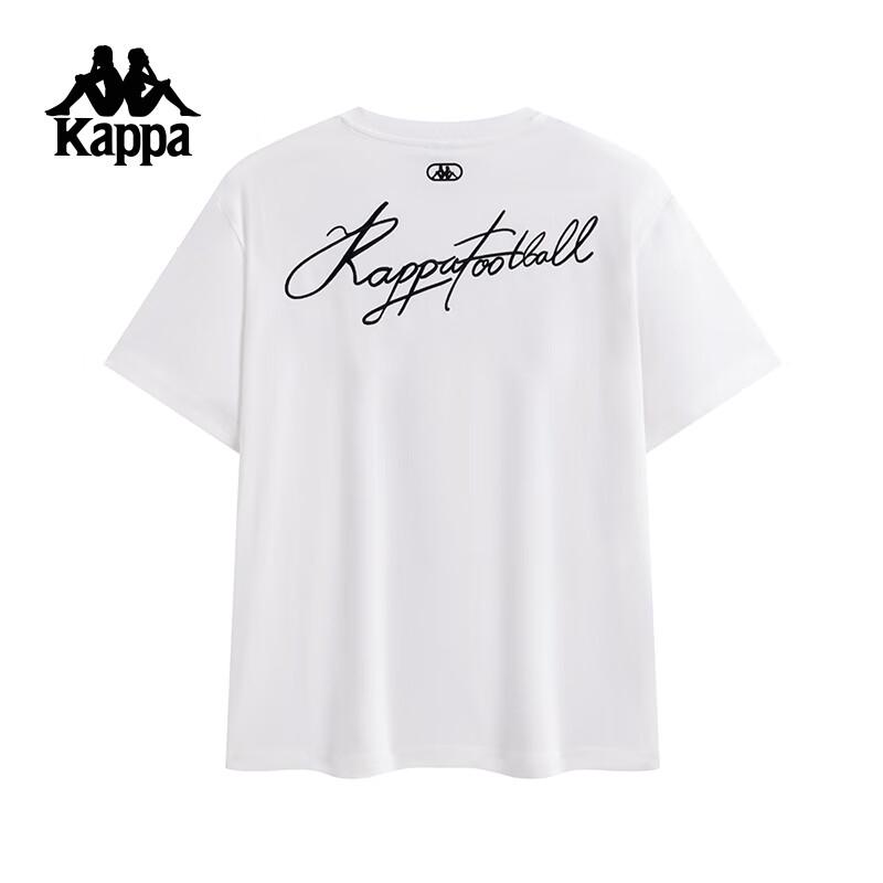 Kappa 2025 Summer Embroidered Cotton Casual T-Shirt