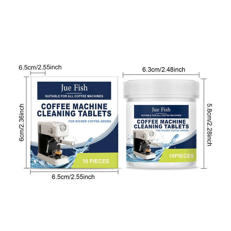 Coffee Machine Cleaning Sheet Intensive Dirt Filter Cleaner Tablets Pro Grade Descaler for Espresso Makers Office and Home Maintenance