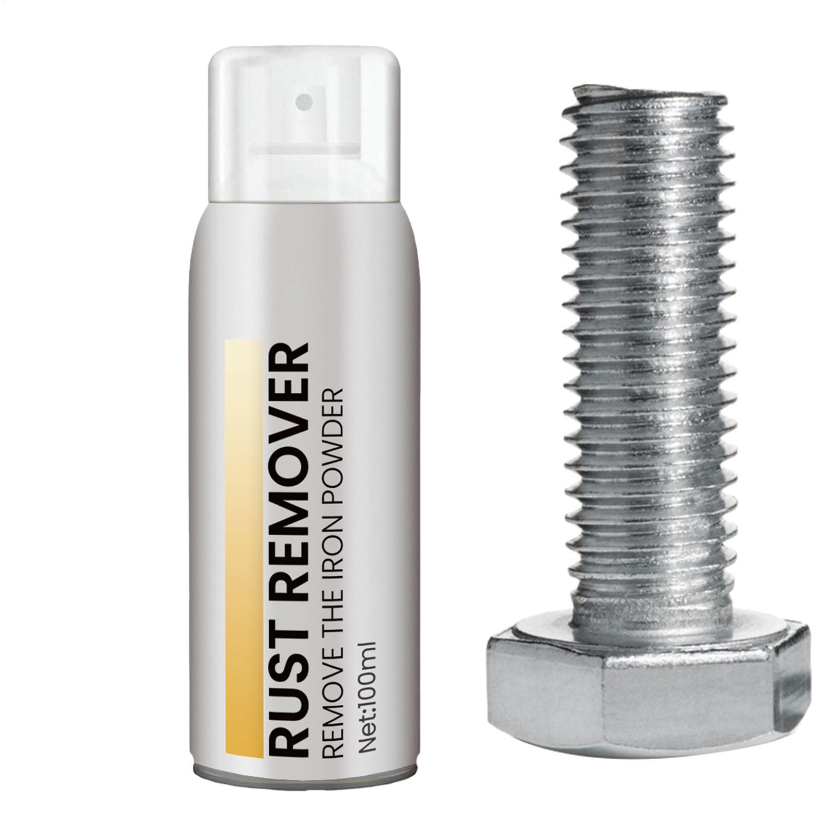 100ML Rust Remover For Screws Nuts Bolts Polisher Surface Polisher Rust Remover Stainless Steel Polisher Car Wheel Rust Remover 100ml