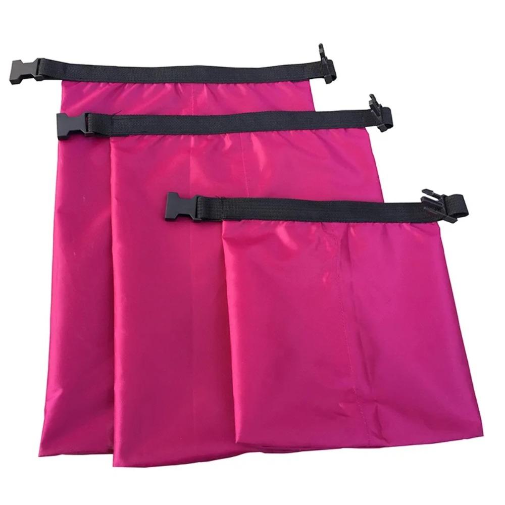 3pcs 1.5L 2.5L 3.5L Dry Bags Set Portable Dry Sacks Waterproof Dry Bags  for Rafting Boating Camping