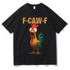 Zabawne Letnie F Caw F Kurczak Harajuku Nowe Krótkie Rękawy Kurczak Codzienne Luźne Bluzki Unisex Dorośli Dzieci Rodzic Dziecko T-sh...
