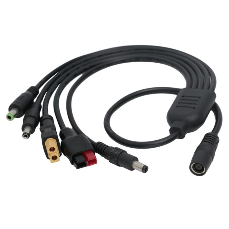 

Efficiency DC7909 to XT60 DC5521 Solar Charging Cable PVC Ensuring Stable Current Transfer Low Temperature Operation 1
