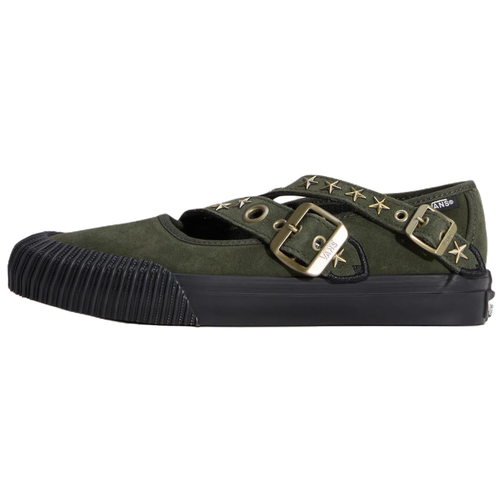 Vans Mary Jane Mary Jane Shoes Women s Green VN000D9AOLV 38.5