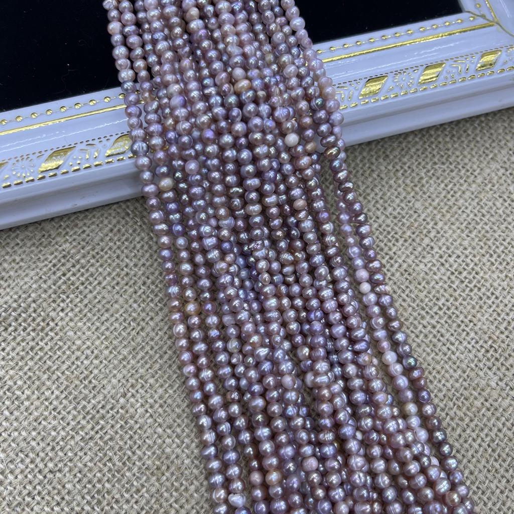 1String, Artificial Pearl Beads for DIY Necklace, Bracelet, Anklet, Accessories, Jewelry Making, Bridal Bridesmaid Crafts, Wedding Gift for Women 36cm