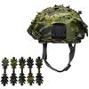 Copertura per Casco 3D Leggera Tagliata al Laser Copertura Mimetica per la Maggior Parte dei Caschi Tattico Caccia Wargame