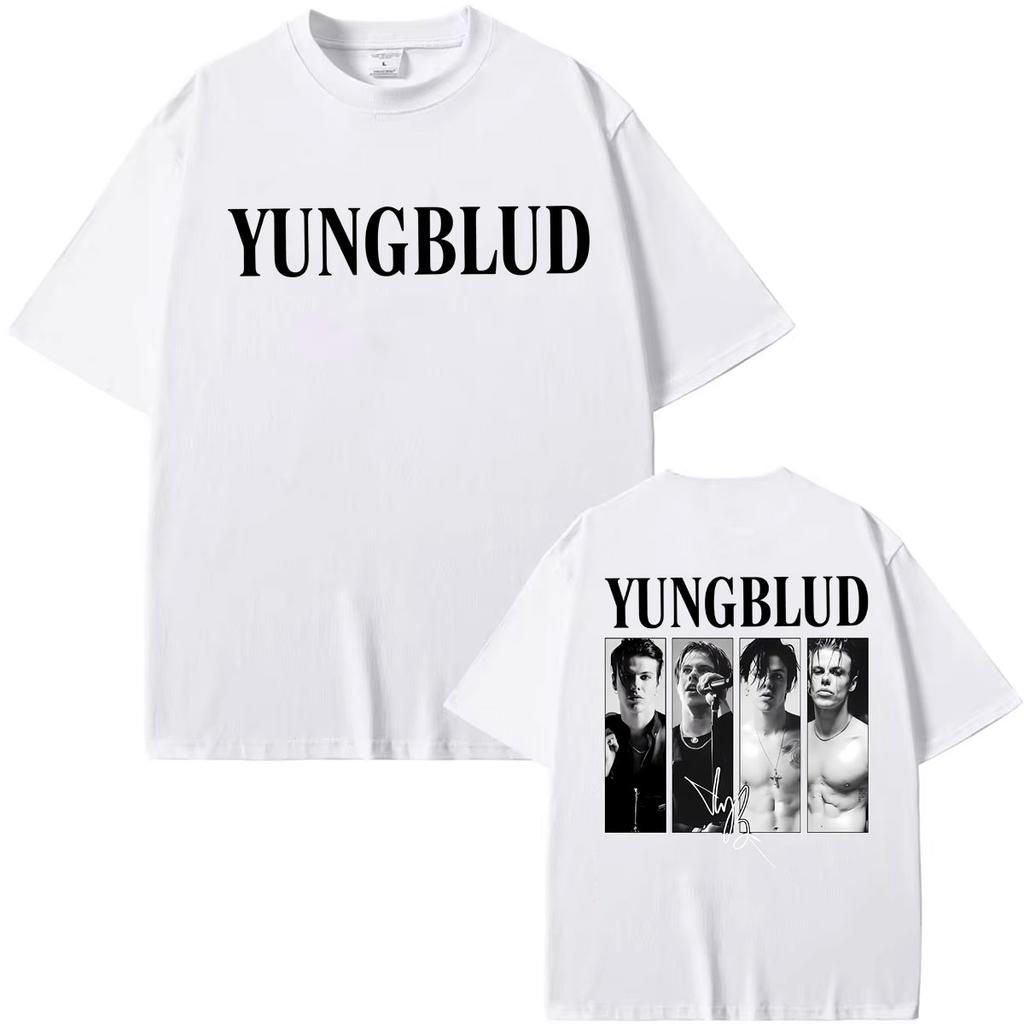Youngblud Idols The World Tour 2026 Tshirt Unisex Women Fashion Summer Cotton T Shirt Harajuku Hip Hop Vintage T Shirts Streetwear