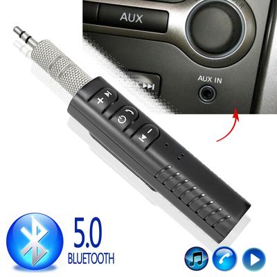 Bluetooth 5.0 Car Music Audio Aux Căști Reciever 3.5mm Jack Adaptor fără fir pentru iPhone MP3 TV PC Transmițător Bluetooth