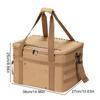 Camping Storage Bag Camping Container Soft Gear Bag 36L Waterproof Cooler Large Capacity Folding Case For Beach Picnic BBQ Juice