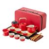 Black Pottery Gongfu Tea Set Gift Box