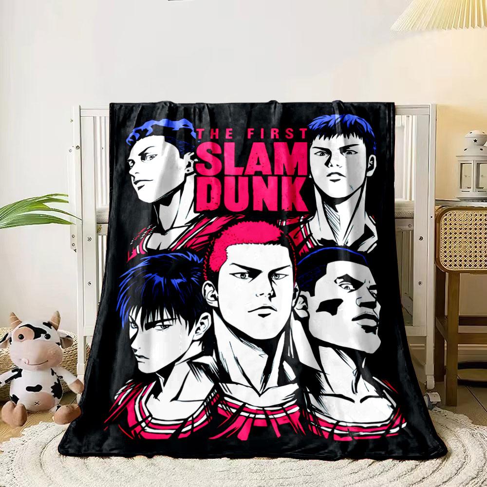 

Bold red text with outlined figures in dynamic poses on a black background. for all seasons blanket lunch break throw gift 80cm x 120cm