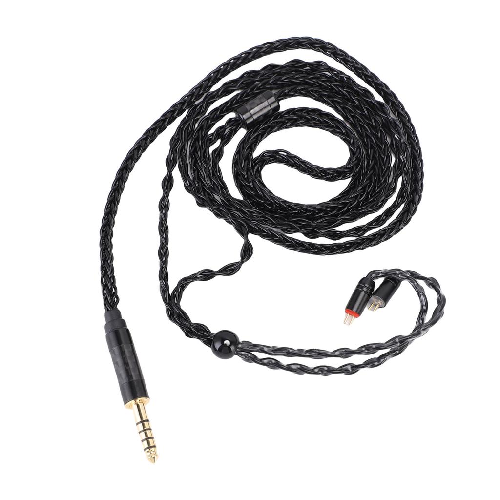 Cable Fit for KZ ZST AS10 ZSR Earphone 4.4mm Balanced Male To 2 Pin 0.78mm 16 Core Silver Plated OFC