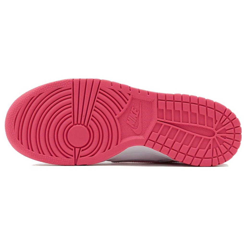Nike Dunk Low GS Laser Fuchsia Sneakers Dziecięce Różowe Białe FB9109-102
