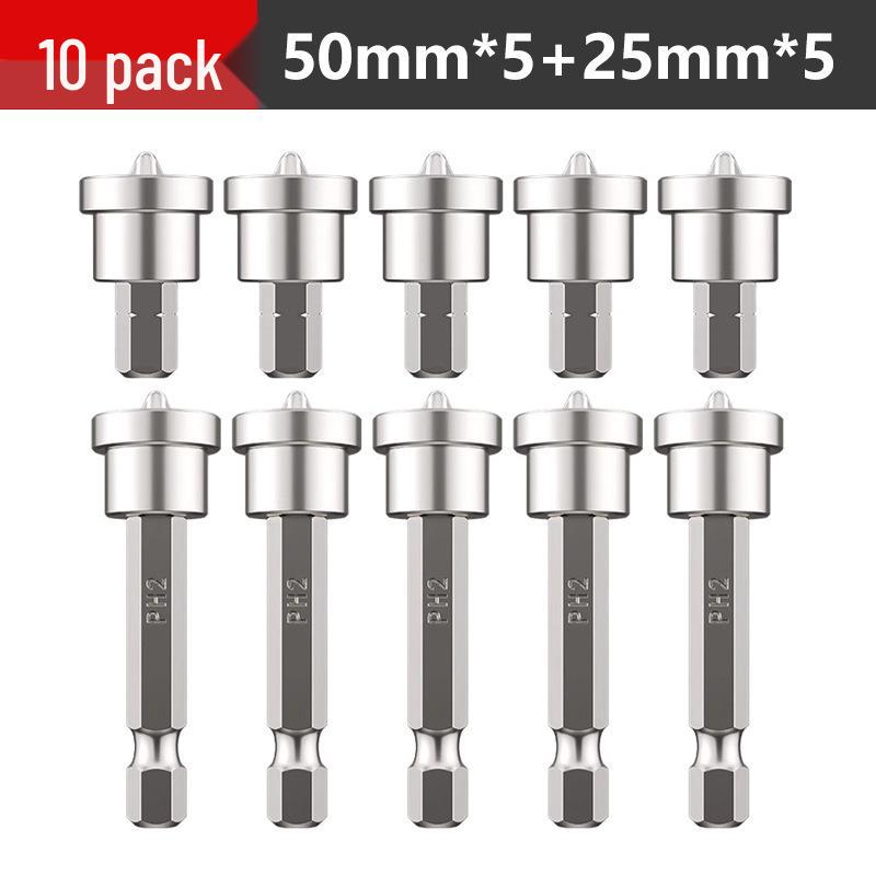 Magnetic Positioning Crosshead Screwdriver Bit for Drywall Screw Installation