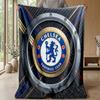 Chelsea FC Theme blanket Soft Flannel Blanket Plush Throw Blanket Cozy Sofa Bed Blanket for Home Decor