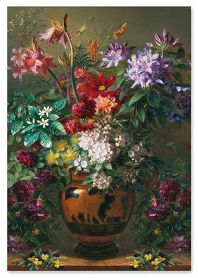 Poster Flowers In a Vase Still Life