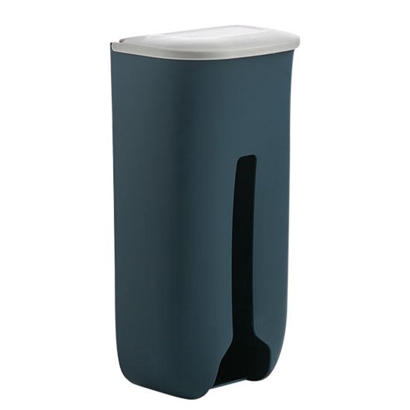 Kreatywny uchwyt na worki ścienny pudełko do przechowywania worków na śmieci w kuchni wielofunkcyjny organizer