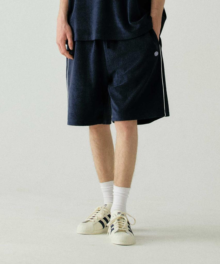DISCUS ATHLETIC Logo Terry Shorts Navy