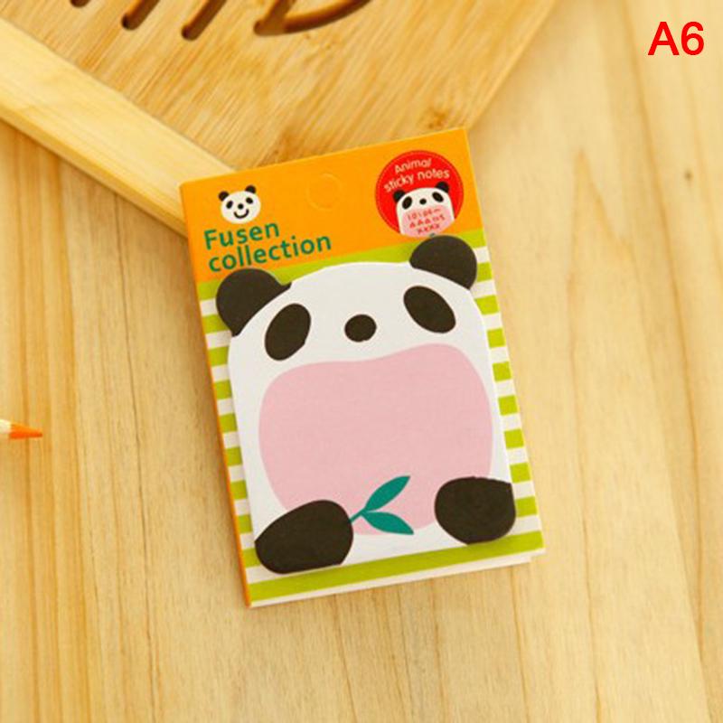 Cute Kawaii Animal Sticker Bookmark It Marker Memo Index Tab Sticky Post Notes
