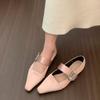 2025 New Women's Satin Flat Shoes Fashion Flashing Rhinestone Decoration Elegant Ballet Shoes Soft and Comfortable Casual Dress